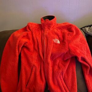 The North Face Vibrant Red Fleece Jacket